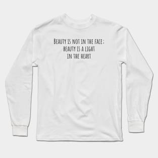 A Light in the Heart Long Sleeve T-Shirt